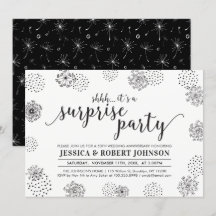 Negro | 50 Aniversario del Boda de la Sorpresa Mod