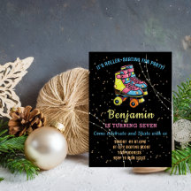 Negro Personalizado de la fiesta de cumpleaños de 