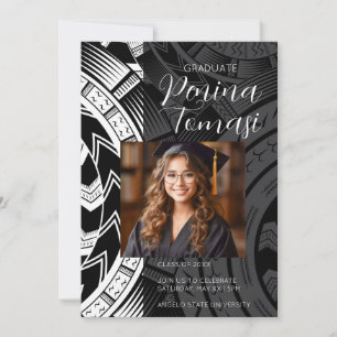 Invitación Negro y blanco