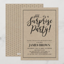 Negro y Kraft | Fiesta de Jubilación de Sorpresas