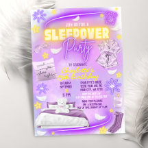 Neon Glow Adolescente Tween Chicas Slumber Sleepov
