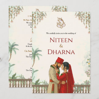 Invitación Nepali Wedding Card Elegant Nepali Wedding