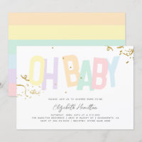 Neutralidad mínima de género arcoiris Oh Baby Show