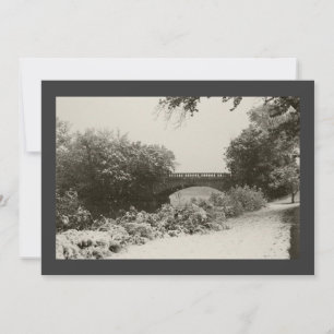 Invitación Nevada II de invierno zen
