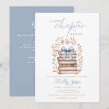 New Chapter Storybook Blue Baby Shower All In One