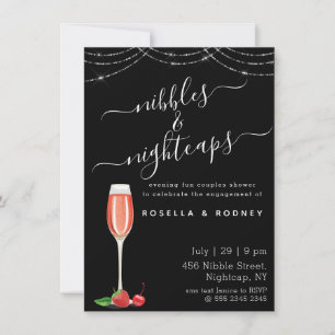 Invitación Nibbles Nightcaps Presupuestos Parejas Ducha Invit