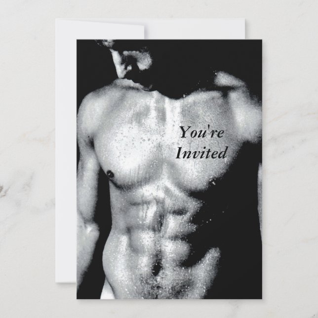 Invitación Nick Wet de vuelta, estás invitado (Anverso)