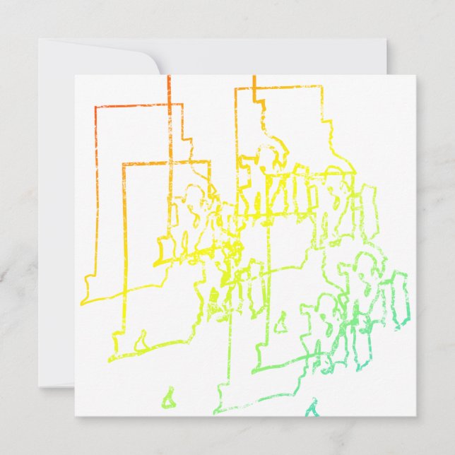 Invitación niebla fría de rhode island (Anverso)