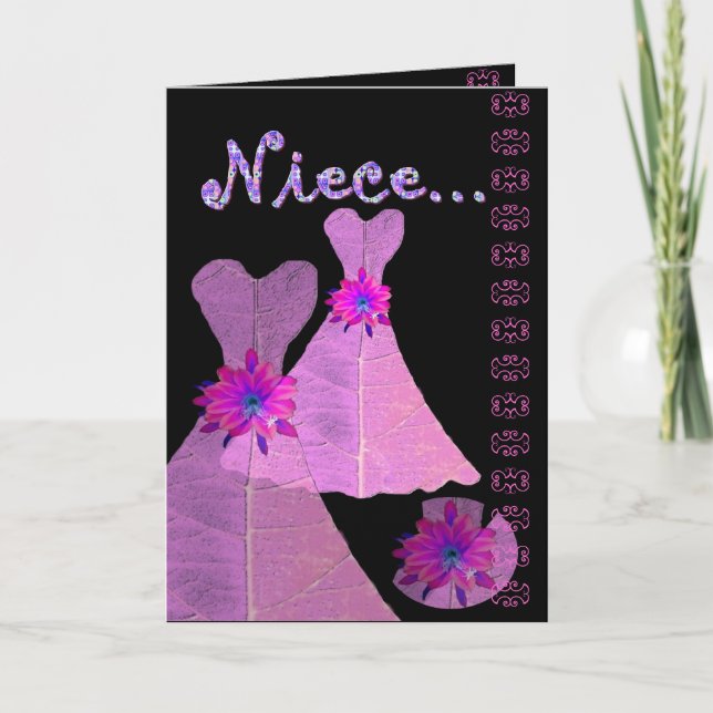 Invitación NIECE - Be My Bridesmaid - Personalizable (Anverso)