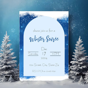 Invitación Nieve Fiesta de invierno