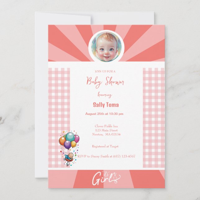 Invitación niña (Anverso)