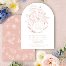 Niña Bebé está preparando una Ducha Floral Rosa Vi