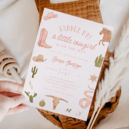 Invitación Niña Chica Baby Shower