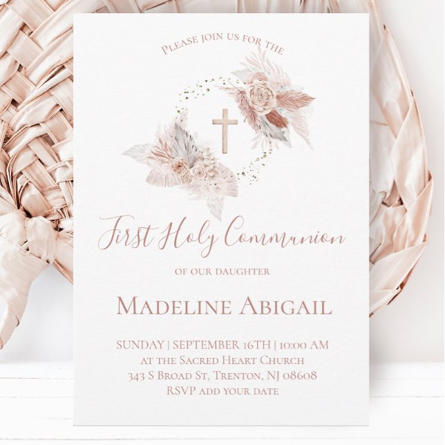 Invitación Niña de Primera Comunión (Subido por el creador)