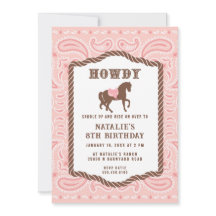 Niña de vaca rosa | Horse Silhouette | Cumpleaños