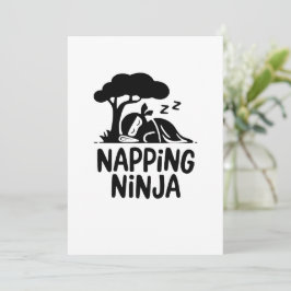 Invitación Ninja, un novato y espeluznante sueño