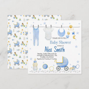 Invitación Niño acuático