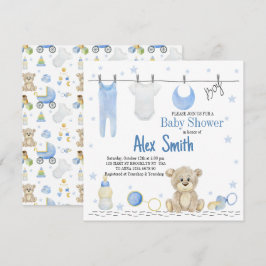 Invitación Niño acuático