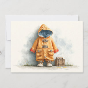 Invitación Niño bebé bombero primer cumpleaños