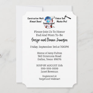 Invitación Niño Carpenter 