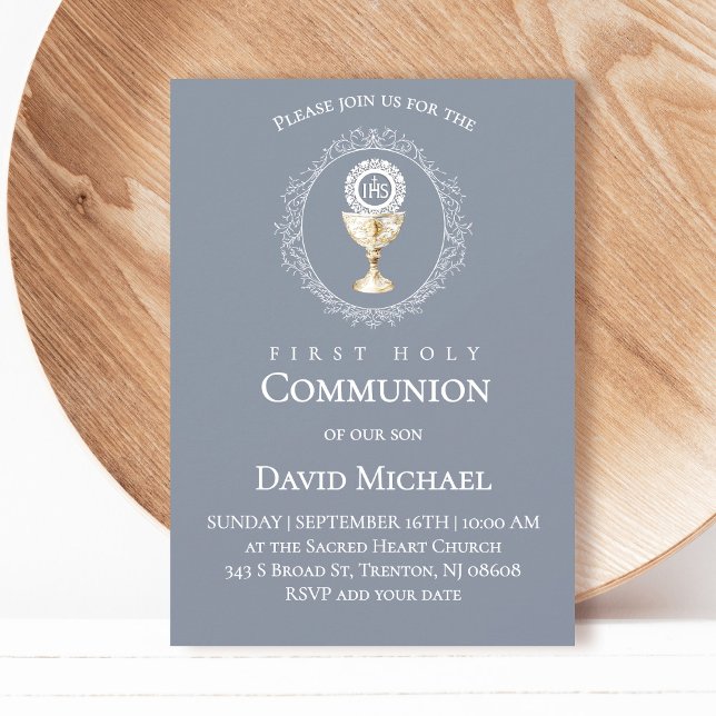Invitación Niño de Primera Comunión (Subido por el creador)