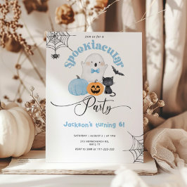 Invitación Niño fiesta traviesa cumpleaños Halloween