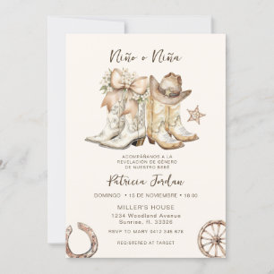 Invitación Niño Occidental o Revolución Española de Niña