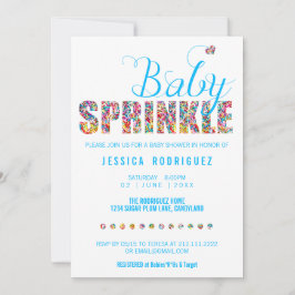 Invitación Niño pequeño SPRINKLE