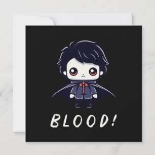 Invitación Niño Vampiro