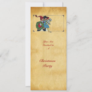 INVITACIÓN NIÑOS CON REGALOS DE NAVIDAD -