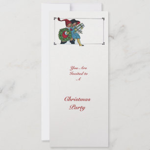 Invitación NIÑOS CON REGALOS DE NAVIDAD -hielo