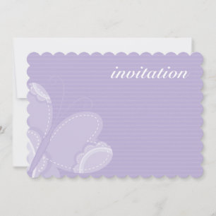 Invitación NIÑOS CUMPLEAÑOS FIESTA INVITE mariposa flútera