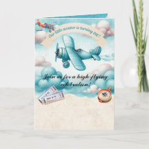 Niños Cute Travel Airplane Niños Personalizado de