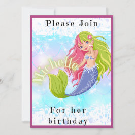 Invitación Niños de cumpleaños