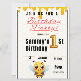 Invitación Niños de cumpleaños