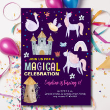 Niños de cumpleaños de la celebración mágica de Un