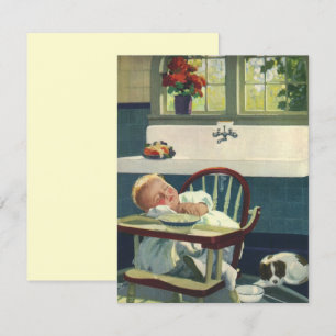 Invitación Niños de la época de la virginidad, niños en situa