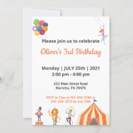 Invitación Niños especiales Personalizado Tema Elegante Cumpl
