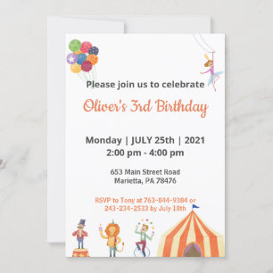 Invitación Niños especiales Personalizado Tema Elegante Cumpl