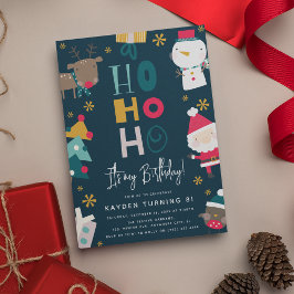 Invitación Niños Festivos '¡Ja Ja Ja Es Mi Cumpleaños!'
