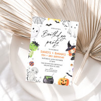 Niños Halloween Boothday Fiesta únase cumpleaños