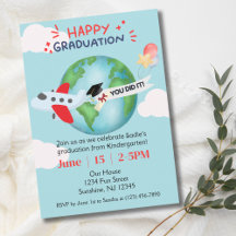 Niños personalizados Graduación y código QR, Foto,