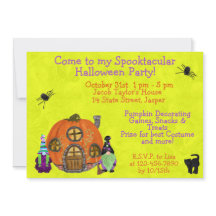 Niños Spooktacular Gnomes Halloween Party