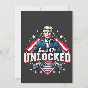Invitación Nivel 47 desbloqueado Día de la Inauguración de Tr