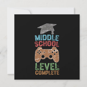 Invitación Nivel de Escuela Intermedia Completo - Regalo de G