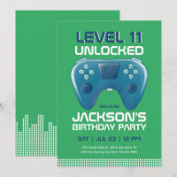 Nivel de juegos de video Jugador Verde Desbloquead
