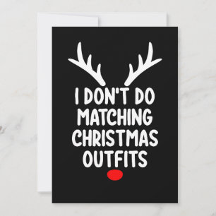 Invitación No comparo Navidades con la familia