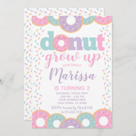 Invitación No Crezcas