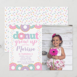 Invitación No Crezcas Donut