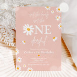 Invitación ¿No es encantadora? ¿No es un cumpleaños maravillo<br><div class="desc">¿No es encantadora? ¿No es ella una maravillosa invitación al cumpleaños de Boho Todos los diseños son © PIXEL PERFECTION FIESTA LTD</div>